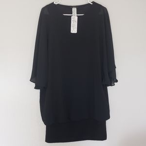 Nwt. MSK black dress sz small